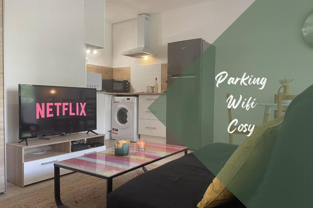 Studio Cosy - Balcon - Wifi - Free Parking Нарбонна Экстерьер фото